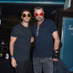 Online Sports Database co-founder Ryan Rottman (l., with more successful actor Josh Duhamel)